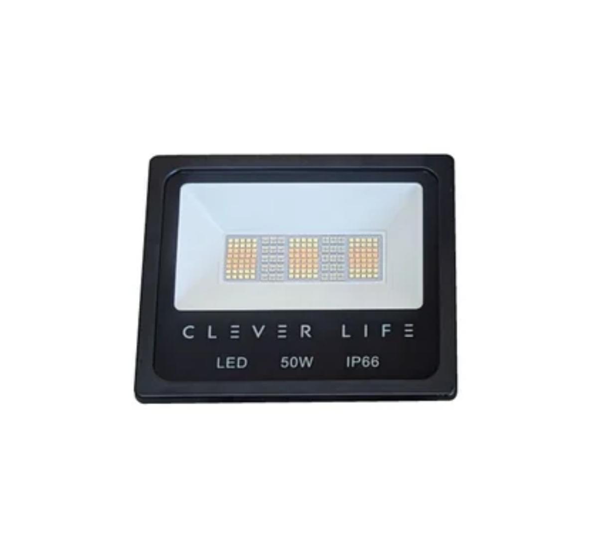 SMART FLOODLIGHT RGBW 50W SS BRACKET 240