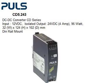 PULS DC/DC CONVERT INPUT 12V OUTPUT 24V PULS DC/DC CONVERT INPUT 12V OUTPUT 24V
