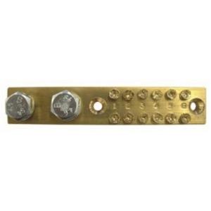 EARTH BAR 6 WAY LENGTH 100MM EARTH BAR 6 WAY LENGTH 100MM