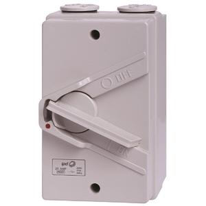 W/P ISOLATOR MID IP66 35A 1POLE GREY