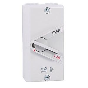 W/P ISOLATOR LARGE IP66 35A 3POLE GREY W/P ISOLATOR LARGE IP66 35A 3POLE GREY