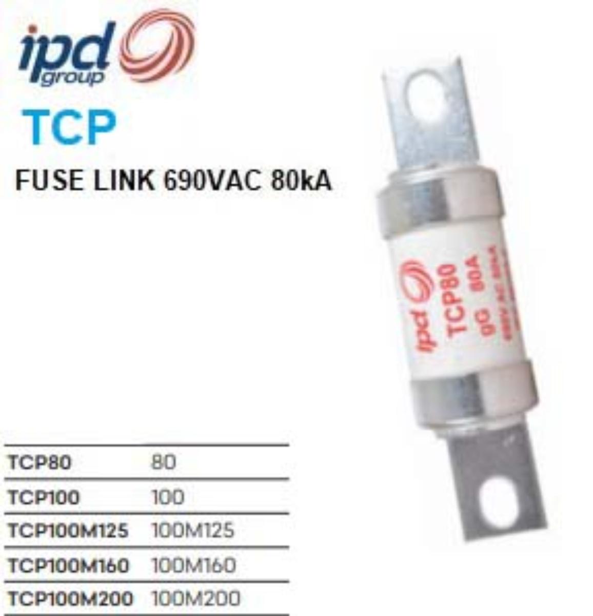 BOLT-IN FUSE OFFSET 100A/MS160A 690V