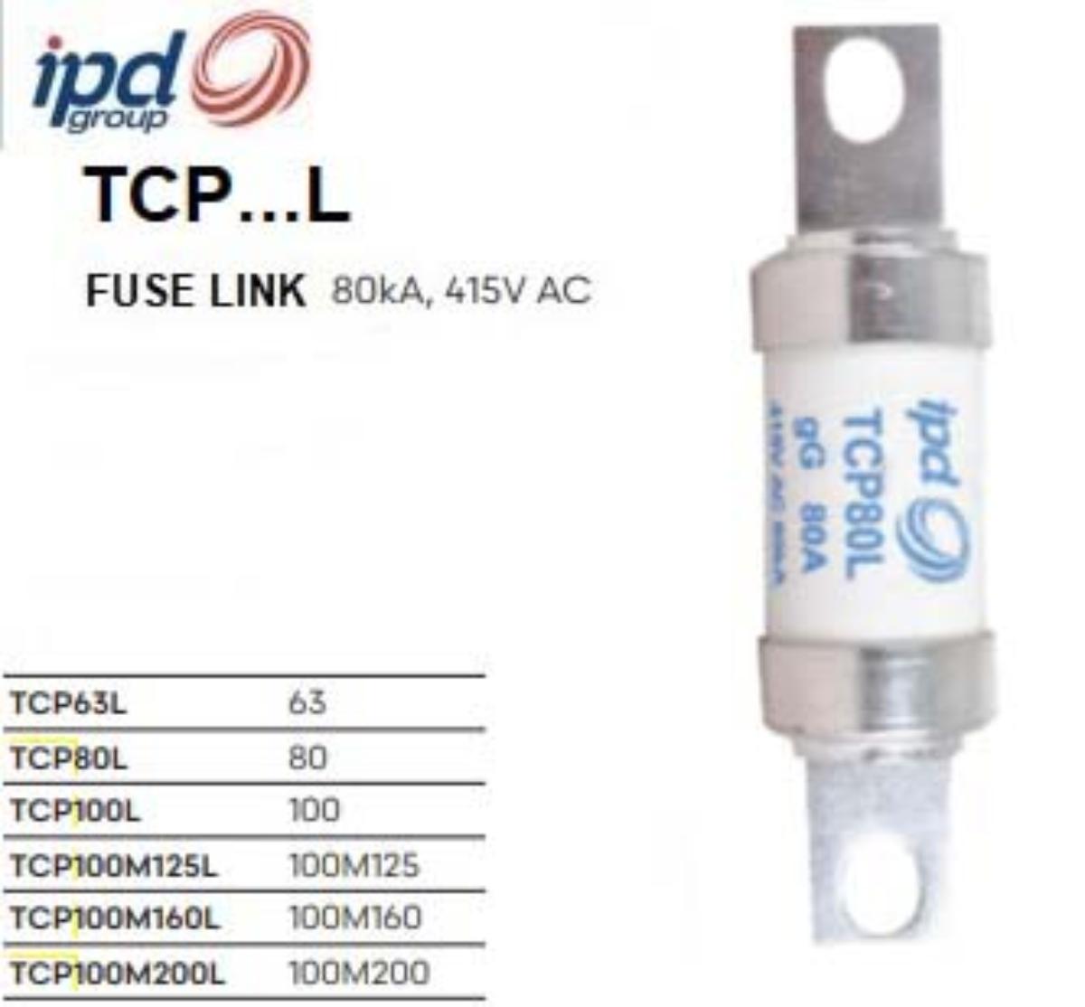 BOLT-IN FUSE OFFSET 100A/MS160A 415V