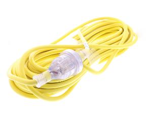 EXTENSION LEAD 20MTR 10A H/DUTY YELLOW