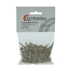 SCREW S/DRILL STEEL BUGLE 7X30MM 100PK SCREW S/DRILL STEEL BUGLE 7X30MM 100PK