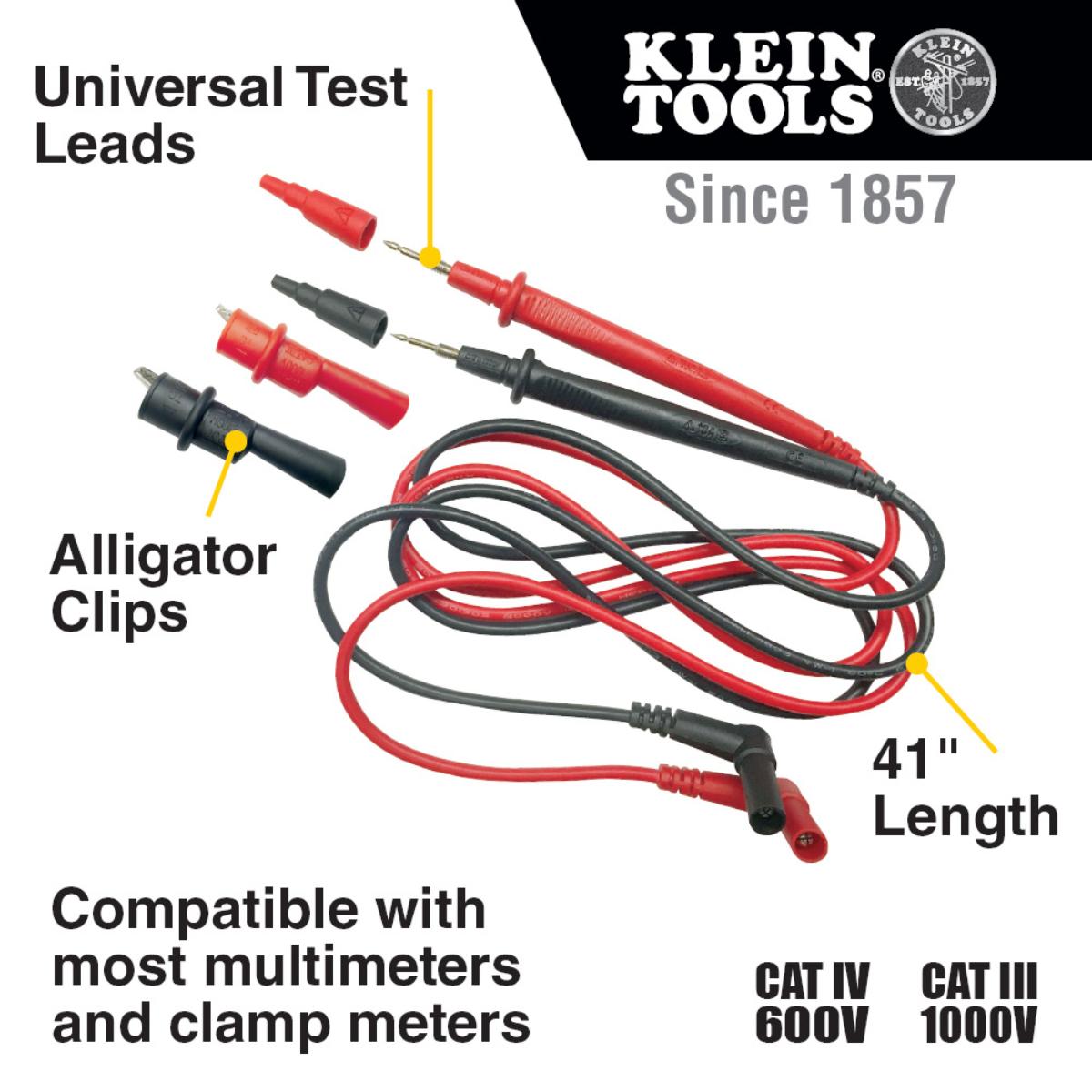 REPLACEMENT TEST LEAD SET