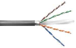 CAT6A U/UTP 4PR 24AWG LSZH GREY 305M CAT6A U/UTP 4PR 24AWG LSZH GREY 305M