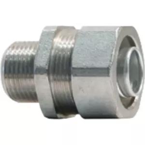 METAL ADAPTOR STR NICK PLTD BRASS 20MM METAL ADAPTOR STR NICK PLTD BRASS 20MM