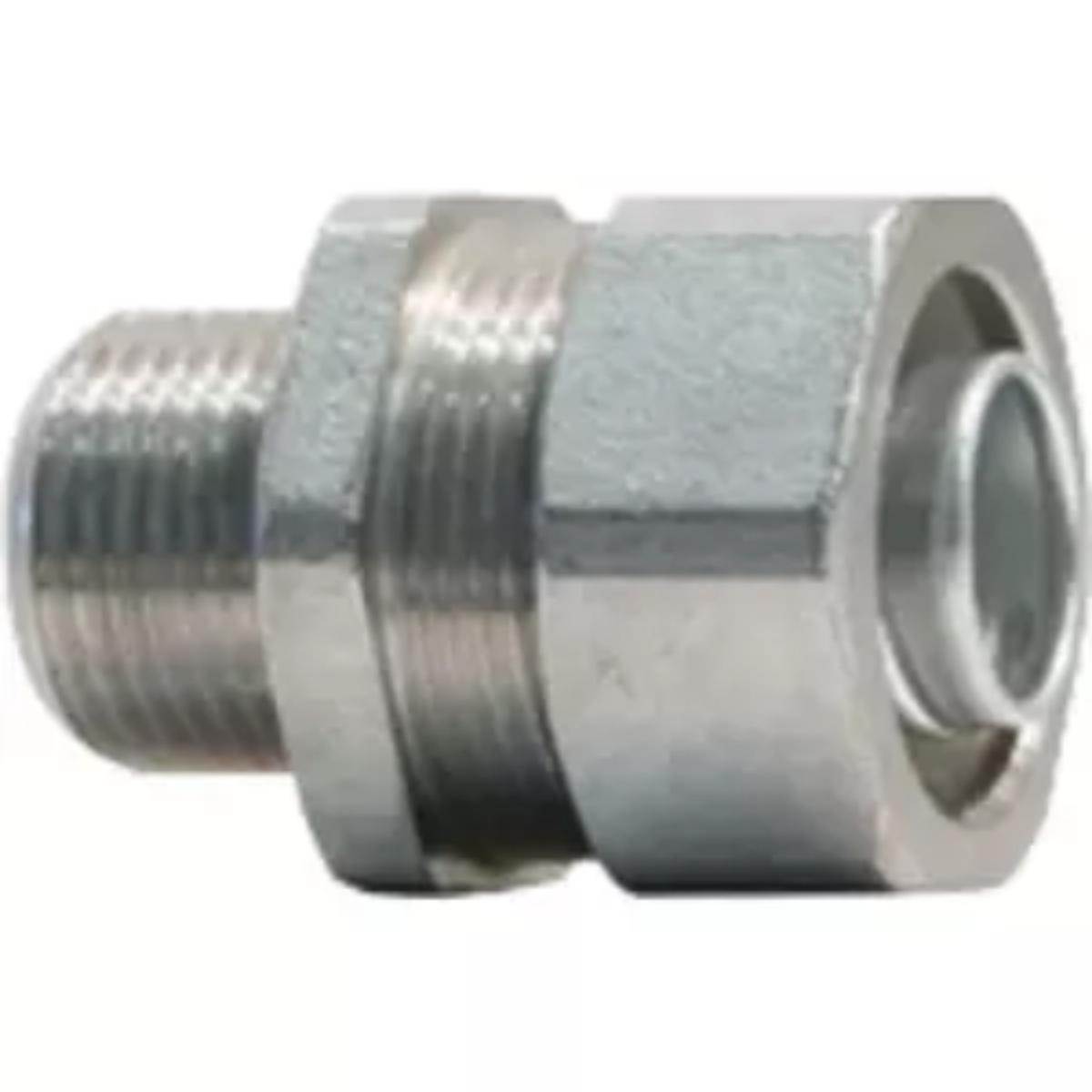 METAL ADAPTOR STR NICK PLTD BRASS 25MM