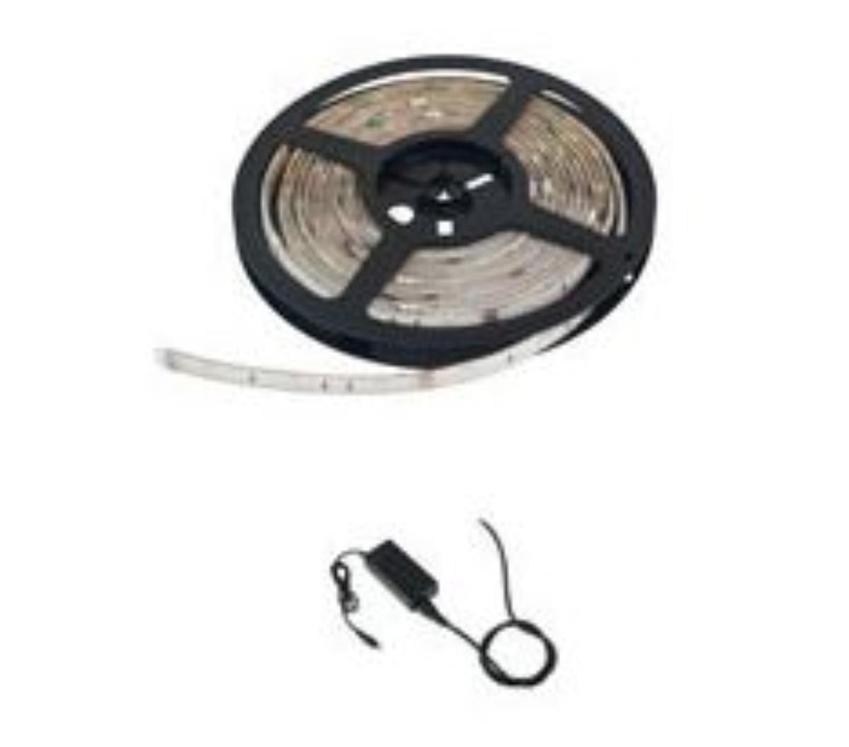 LED STRIP KIT 12VDC 4.8W/M 3000K 5M