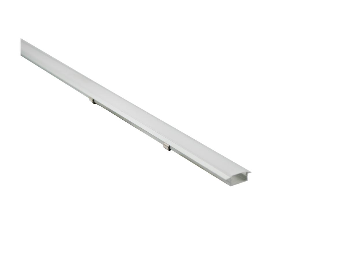 LED STRIP HOUSING REC PROFILE 16X9.6 2M