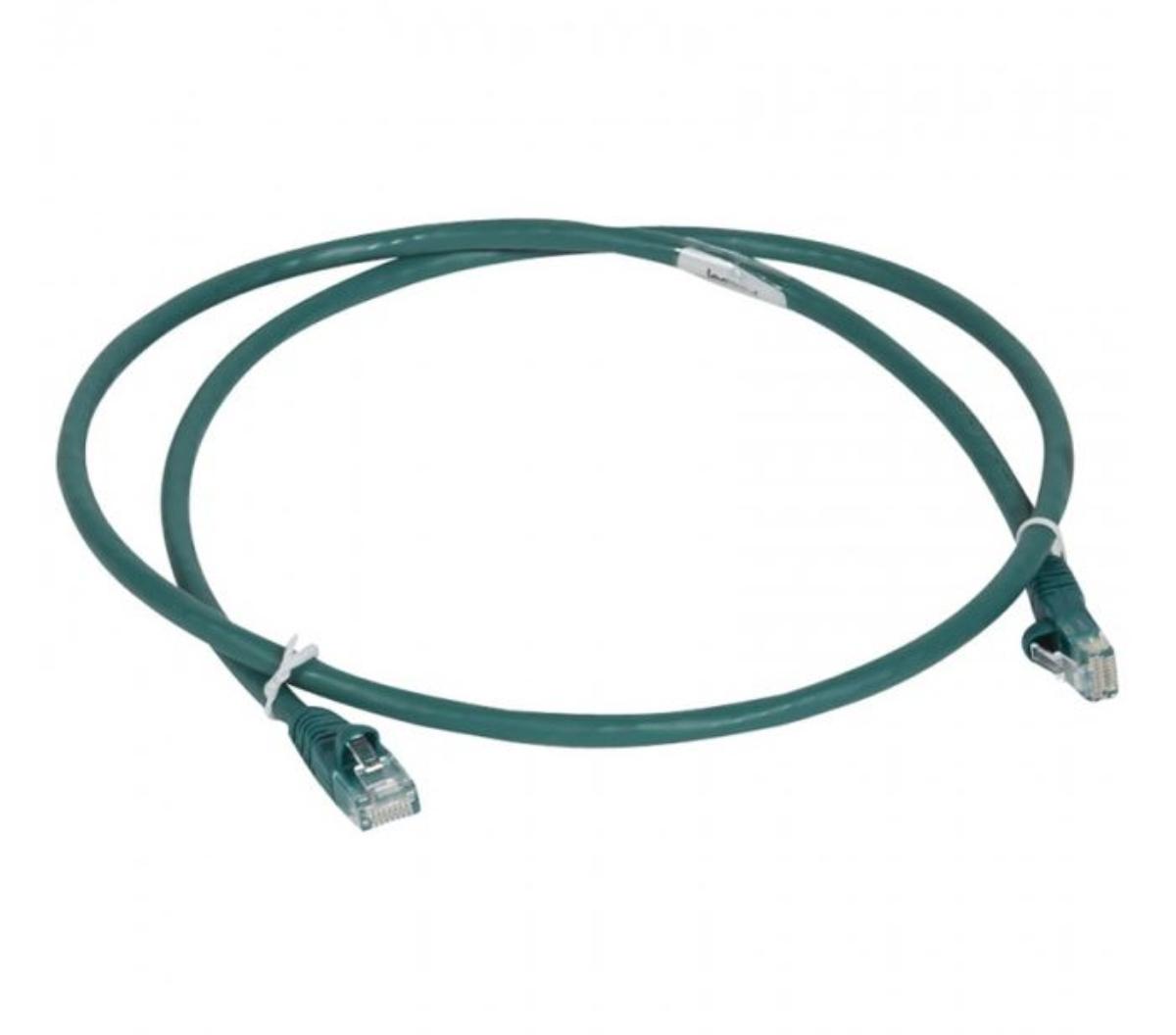 PATCHLEAD CAT6 RJ45 U/UTP GREEN 2M
