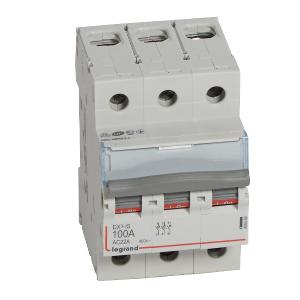 ISOLATING SWITCH DX3 3P 100A ISOLATING SWITCH DX3 3P 100A