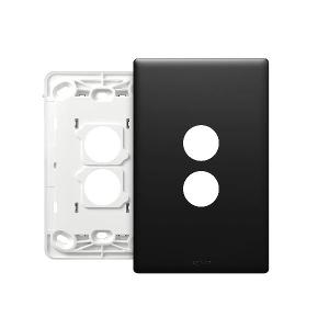 EXCEL LIFE 2 GANG GRID & COVERPLATE MATT EXCEL LIFE 2 GANG GRID & COVERPLATE MATT