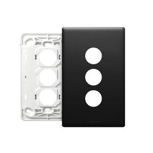 EXCEL LIFE 3 GANG GRID & COVERPLATE MATT EXCEL LIFE 3 GANG GRID & COVERPLATE MATT