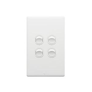 EXCEL LIFE 4 GANG SWITCH 16A/16AX VERTIC EXCEL LIFE 4 GANG SWITCH 16A/16AX VERTIC