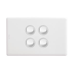 EXCEL LIFE 4 GANG GRID & COVERPLATE MATT EXCEL LIFE 4 GANG GRID & COVERPLATE MATT