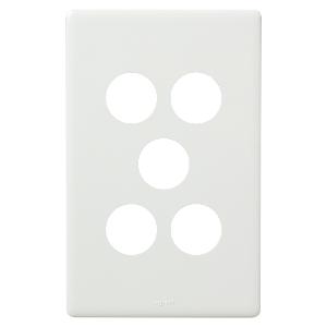 EXCEL LIFE 5 GANG SWITCH 16A/16AX VERTIC EXCEL LIFE 5 GANG SWITCH 16A/16AX VERTIC