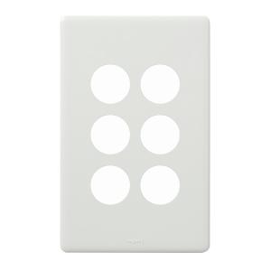 EXCEL LIFE 6 GANG SWITCH 16A/16AX VERTIC EXCEL LIFE 6 GANG SWITCH 16A/16AX VERTIC