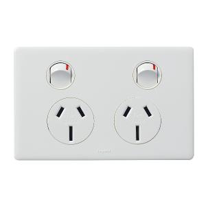 EXCEL E-DED 15A 2G GPO WHITE EXCEL E-DED 15A 2G GPO WHITE