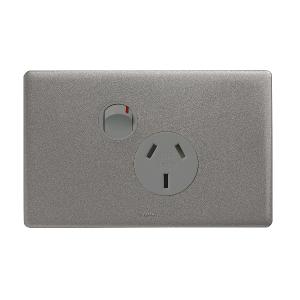 EXCEL E-DED 10A 1G GPO URBAN GREY EXCEL E-DED 10A 1G GPO URBAN GREY