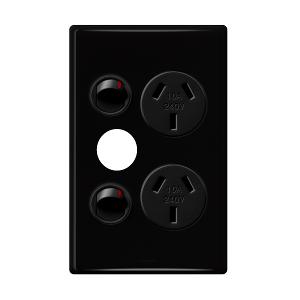 E-DED 2-GANG VERT COVER-PLATE MATTSILVER E-DED 2-GANG VERT COVER-PLATE MATTSILVER