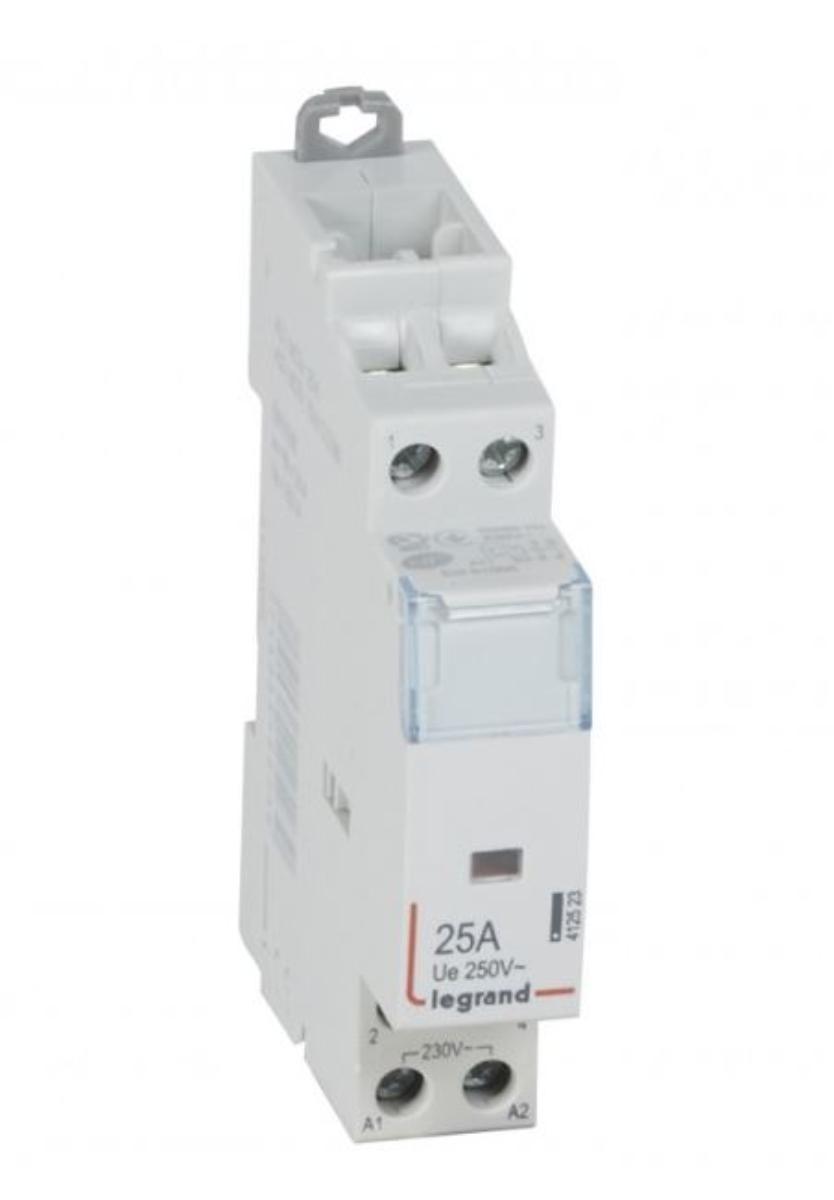 DIN CONTACTOR 2N/O 25A 230VAC 1MOD