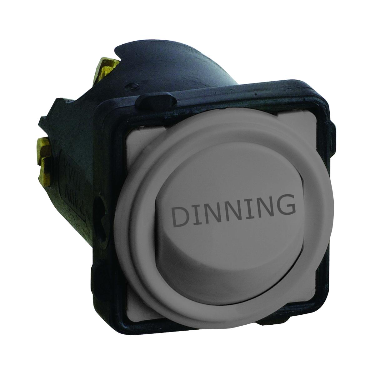 SWITCH MECH 16AX 1P DBL THROW BLACK