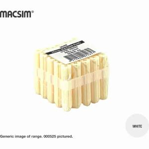 WALLPLUG WHITE 25MM PER CLIP WALLPLUG WHITE 25MM PER CLIP