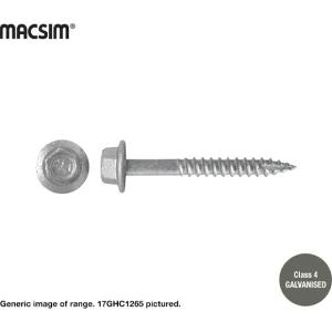 SCREW MULTIPURPOSE TYPE 17 12GX50MM GALV SCREW MULTIPURPOSE TYPE 17 12GX50MM GALV
