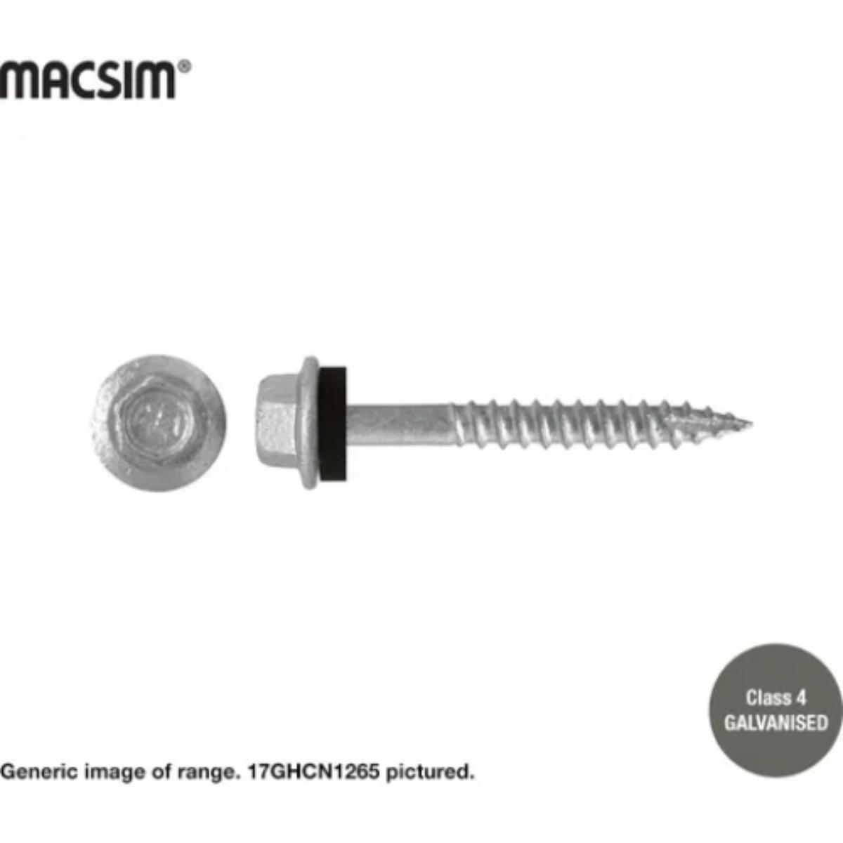 SCREW MULTIPURPOSE TYPE 17 12GX65MM GALV