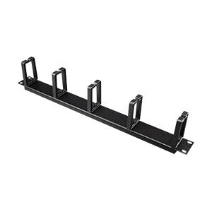 CABLE MANAGER 1RU 5 RING BLACK