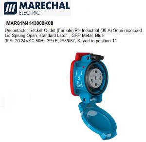 DECONTACTOR S/O F/M PN 30A 3P+E IP66/67 DECONTACTOR S/O F/M PN 30A 3P+E IP66/67