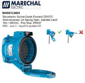 DSN37C OUTLET POLY IP66 IP67 C/S 480V 16 DSN37C OUTLET POLY IP66 IP67 C/S 480V 16