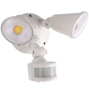 LED SENSOR LGT TWIN DEFENDER 20W CCT WHT LED SENSOR LGT TWIN DEFENDER 20W CCT WHT