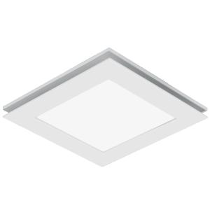 CEILING EXHAUST FAN + LED FLOW SQ 300MM CEILING EXHAUST FAN + LED FLOW SQ 300MM