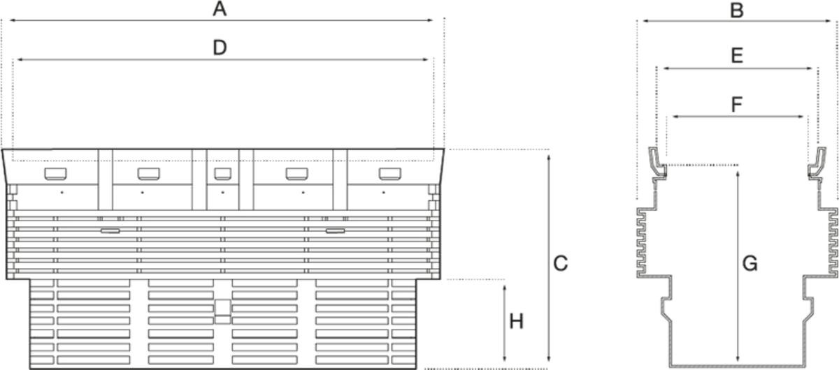P4 PLASTIC TELSTRA PIT 710X400X830MM
