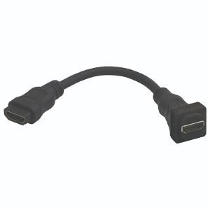 HDMI MECH F-F SHORT LEAD EACH BLACK HDMI MECH F-F SHORT LEAD EACH BLACK