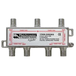 SPLITTER 6 WAY FOR TDT SYSTEMS F TYPE SPLITTER 6 WAY FOR TDT SYSTEMS F TYPE