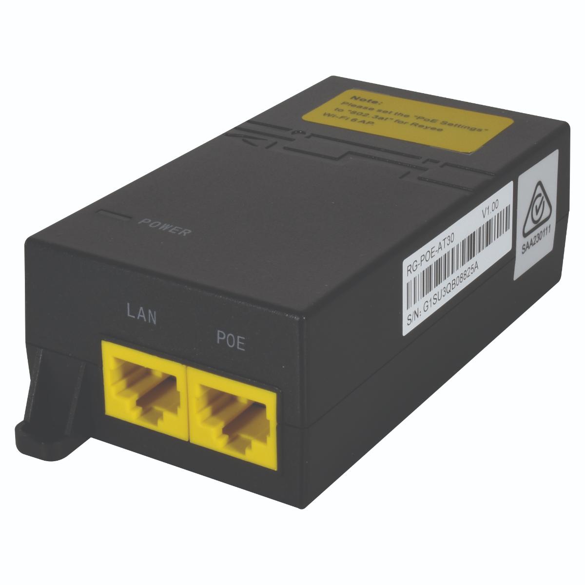 GIGABIT POE + POWER INSERTER 30W