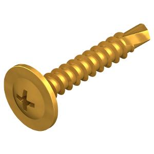 BUTTON HEAD DRILL POINT SCREW 8G X 12MM- BUTTON HEAD DRILL POINT SCREW 8G X 12MM-