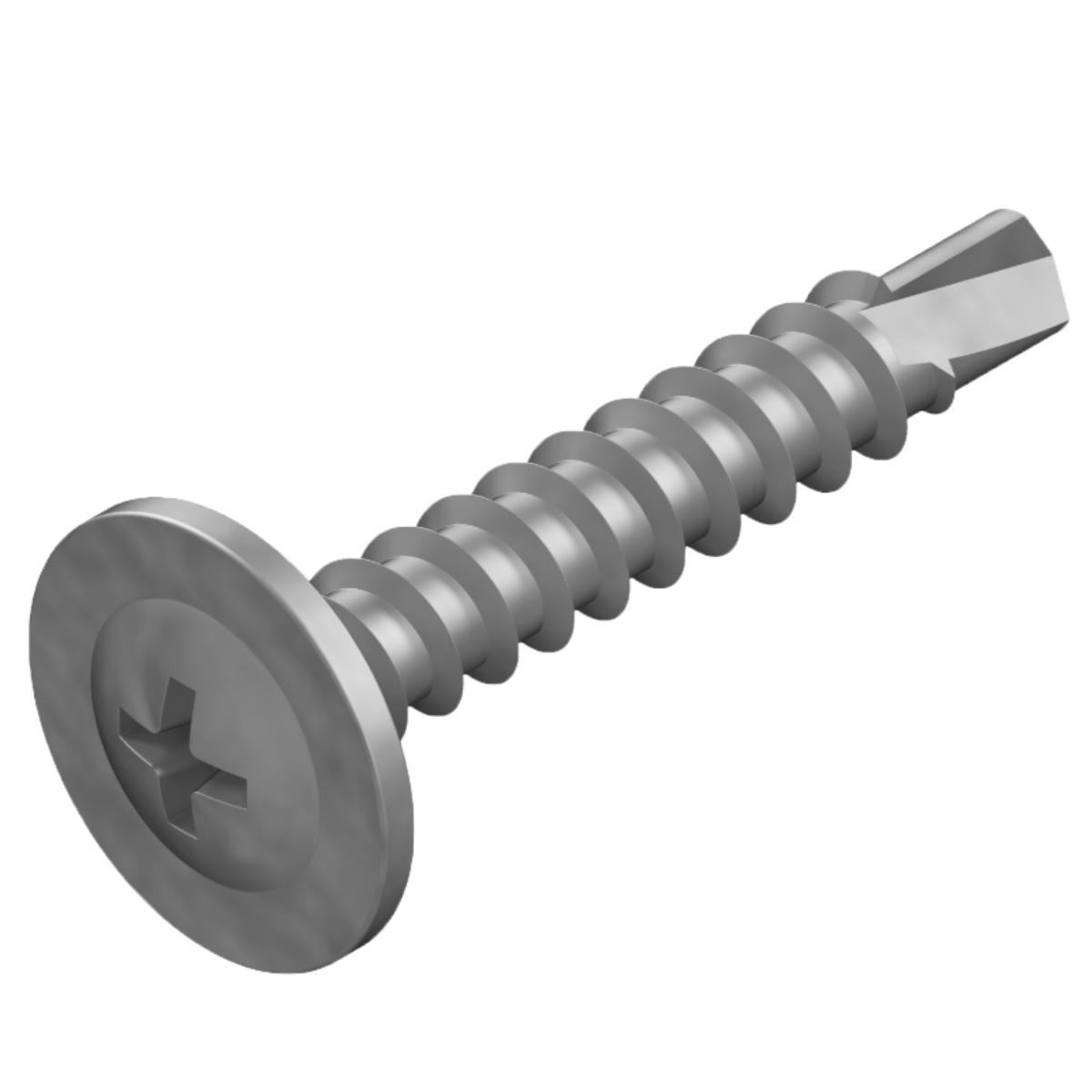 BUTTON HEAD DRILL POINT SCREW C3 GALVANI
