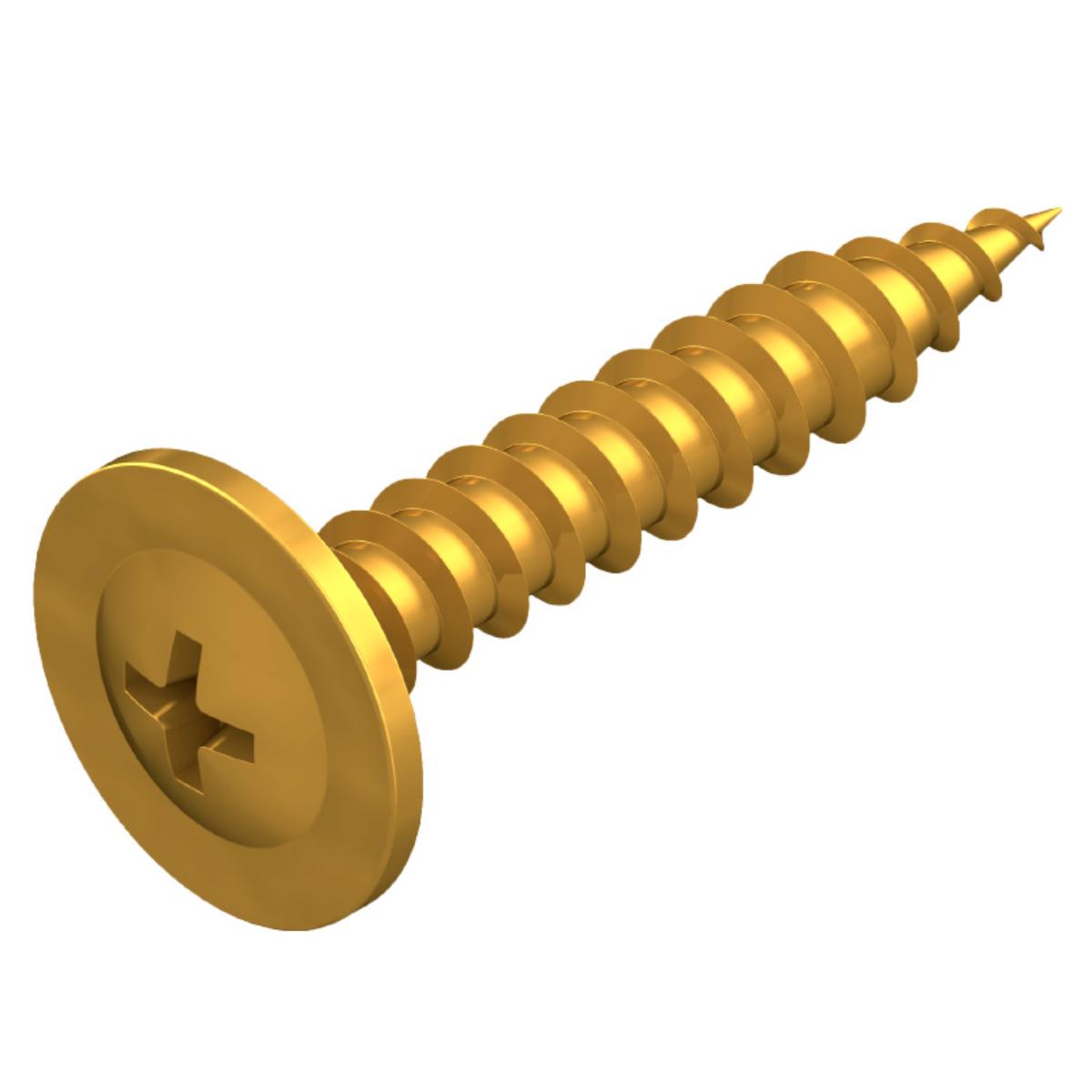 BUTTON HEAD NEEDLE POINT SCREW 8G X 20MM