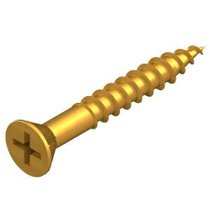 CHIPBOARD SCREW NEEDLE POINT RIBBED HEAD CHIPBOARD SCREW NEEDLE POINT RIBBED HEAD