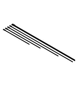 COATED 316 S/S CABLE TIE 200X4.6MM 100PK COATED 316 S/S CABLE TIE 200X4.6MM 100PK