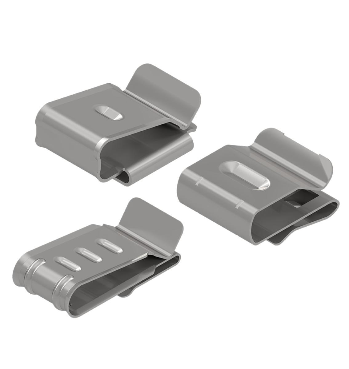 SOLAR CLIP STAINLESS STEEL 2X4MM