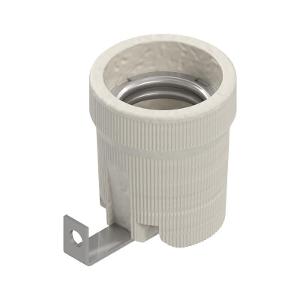 PORCELAIN LAMP HOLDER ES E27 NON SKIRTED PORCELAIN LAMP HOLDER ES E27 NON SKIRTED