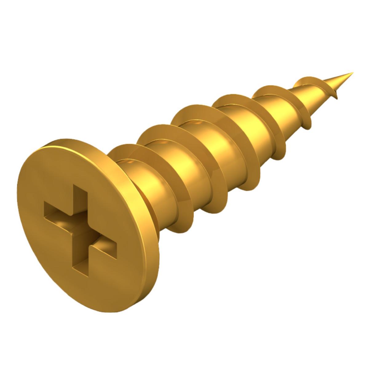FLAT TOP NEEDLE POINT SCREW 10G X 16MM-3