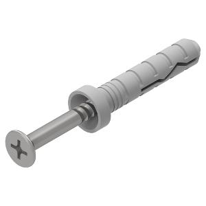 NYLON ANCHOR SCREW ROUND HEAD 5 X 37MM NYLON ANCHOR SCREW ROUND HEAD 5 X 37MM
