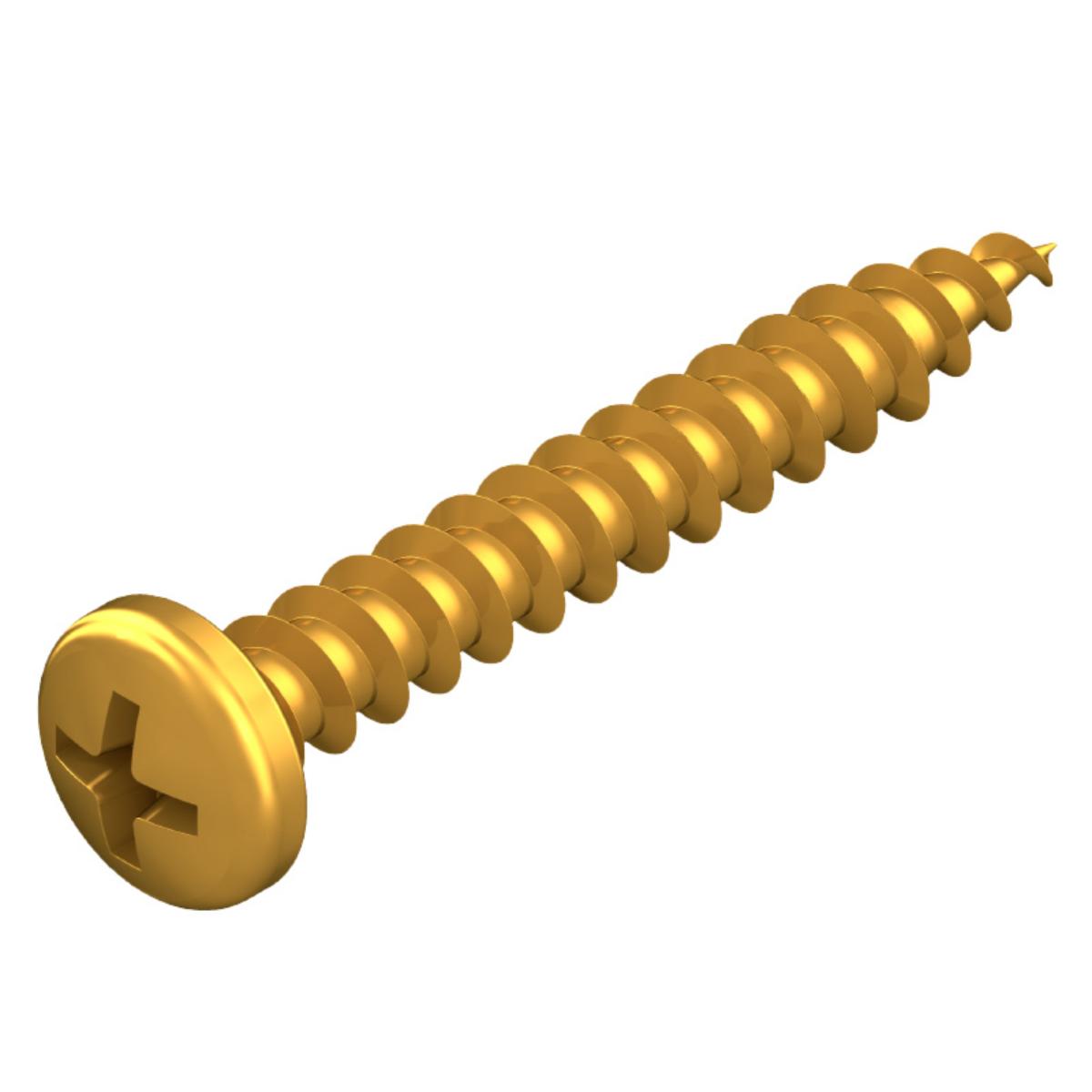 PAN HEAD NEEDLE POINT SCREWS 7G X 40MM -